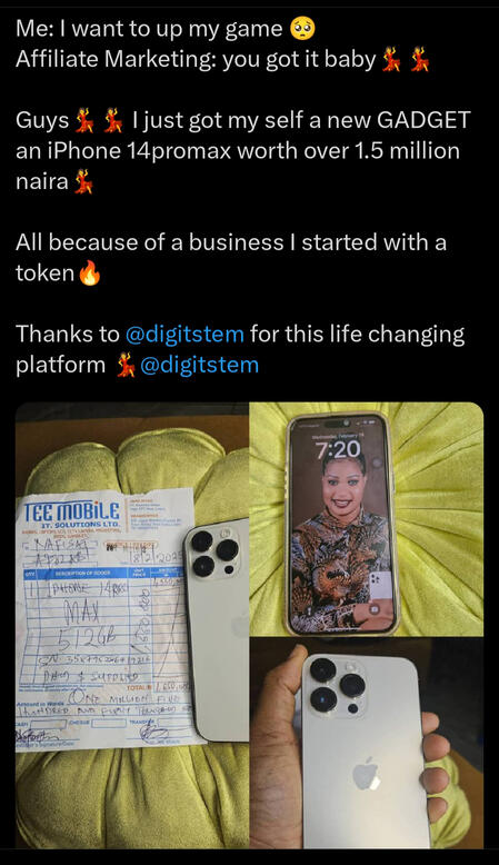 She made 500k in 7 days